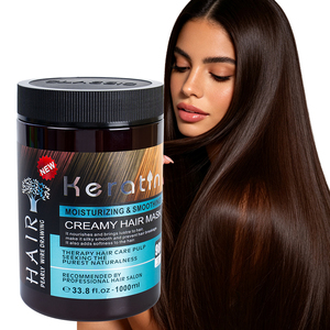 Vente en gros de soins capillaires pour salon, réparation des dommages, traitement lissant, masque capillaire au collagène et à la kératine - Product Image 1