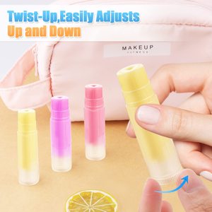 Wholesale China 5g PP <b>Plastic</b> Screw Cap Lip Balm Lipstick <b>Tubes</b> Cosmetic Packaging Silk Screen Printing Custom Colors Logo - Product Image 5