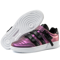 Nouveauté modèles de haute qualité vélo frein chaussure blanc décontracté baskets femme chaussures de tennis boucles bas prix Offre Spéciale 2023