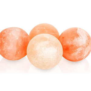 Vente en gros directe du fabricant - Pierre de massage en sel rose de l'Himalaya de qualité supérieure, forme ronde, pour le corps, le dos, le cou, les pieds, en promotion - Product Image 5