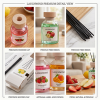 Huile essentielle parfumée aux fruits sans feu pour la décoration de diffuseur d'arômes de chambre à coucher et de salon