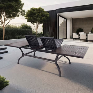 Table d'extension de mobilier d'extérieur Table à manger en aluminium pour fête - Product Image 1