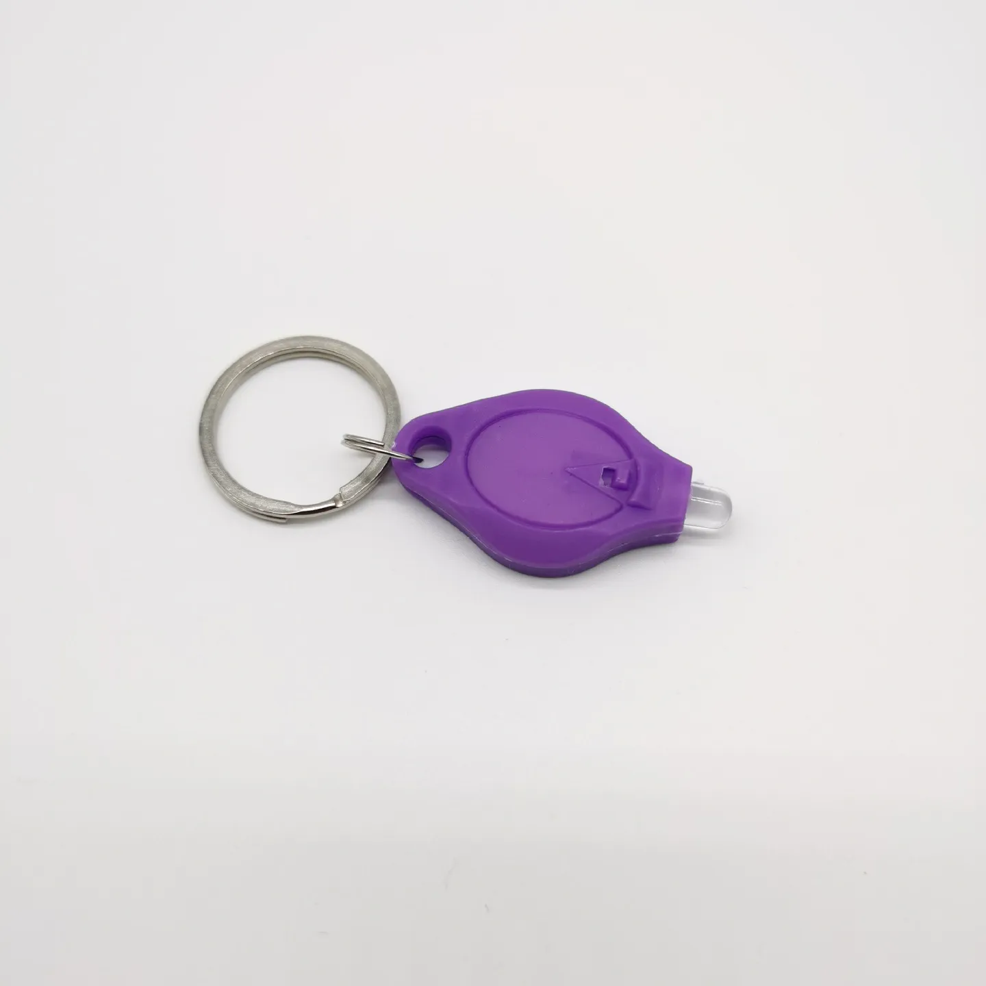 UV Mini Keychain LED Multicolor Flashlight Torch Light Lamp White And Purple Key Ring Light UV Flashlight Ultraviolet