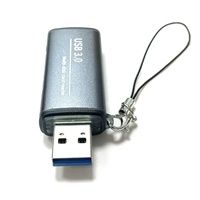 Ventes directes du fabricant de lecteur de carte double haute vitesse plug-in USB 3.0 SD/TF populaire transfrontalier