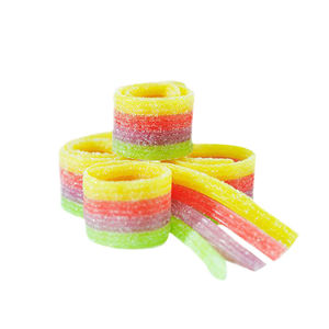 Caramelos de Goma Suaves y Dulces con Sabor a Fruta Recubiertos de Azúcar Arcoíris al por Mayor - Product Image 5