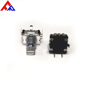 Encodeur rotatif incrémental EC11 à 5 broches, interrupteur à broches verticales, encodeur d'axe garanti pour appareils électroménagers - Product Image 3