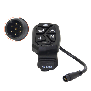 Botón de control de scooter de 6 pines, interruptor impermeable para faro y señal de giro, repuesto para scooter eléctrico Kugoo Kirin M4 Pro Max - Product Image 1