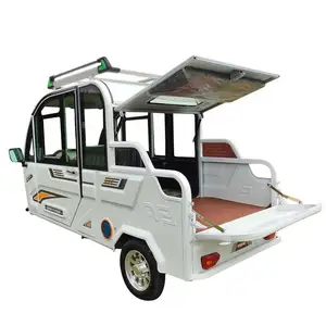 China Tricycles 3 Wheel Passenger Electric With New Energy Solar Panel Electric Tricycle Adult