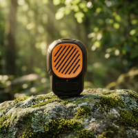 Haut-parleur de communication extérieur KUANGXIANG, haut-parleur extérieur à clipser, haut-parleur magnétique mains libres avec interconnexion TWS