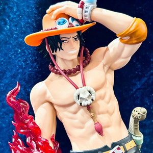 Figura de Acción Coleccionable de PVC de Portgas D. Ace, Serie Departure, con Licencia Oficial, Nueva, en Caja Original, para Fans - Product Image 5