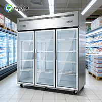 Vitrine Réfrigérée Commerciale à Isolation en Mousse Épaissie Durable, Réduit la Perte de Chaleur et Économise sur les Frais d'Électricité