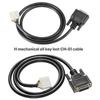 Adaptadores Launch X431 Toyota CH-01 H para Llaves No Inteligentes CH-02 de 24 Pines y CH-03 de 27 Pines para IMMO ELITE / IMMO PLUS