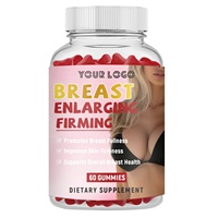Gummies de Soutien et de Soin pour Femmes : Complément Beauté pour l'Augmentation et le Raffermissement des Seins, Favorise la Pleine Lune – Produit de Soin Féminin Marque Blanche