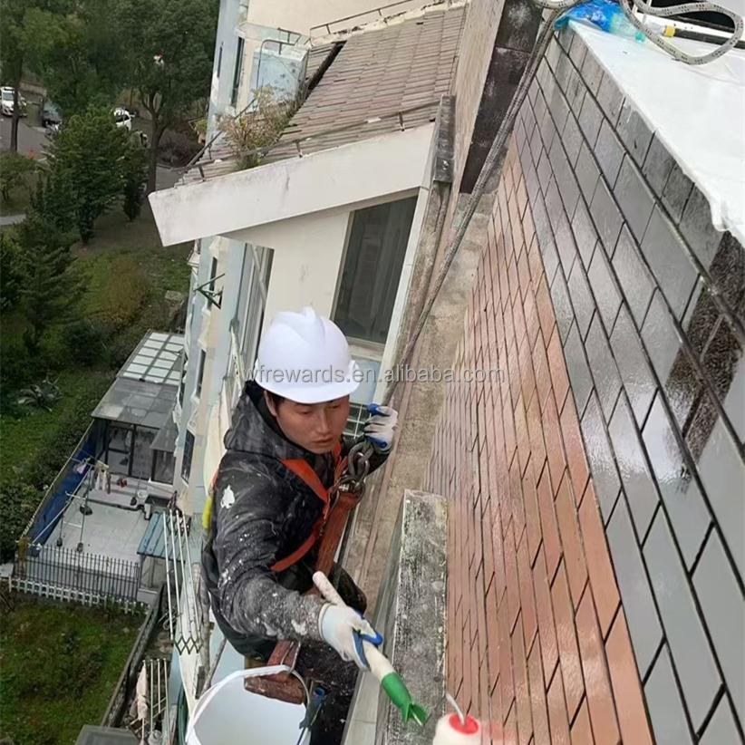 Сильное адгезионное высокоэластичное гидроизоляционное и антикоррозийное полиуретановое водонепроницаемое покрытие для строительства
