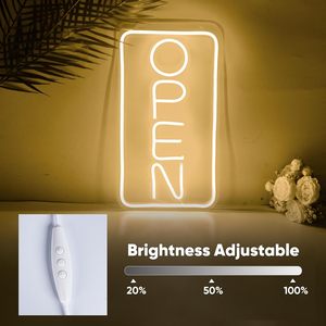 Letrero <span class=keywords><strong>LED</strong></span> de 16.5 Pulgadas con Intensidad Regulable, DC12V (2 Formas a Elegir), Letreros <span class=keywords><strong>LED</strong></span> para Negocios, Tiendas, Bares, Cafeterías, Restaurantes, Letrero <span class=keywords><strong>LED</strong></span> de Neón Abierto - Product Image 2