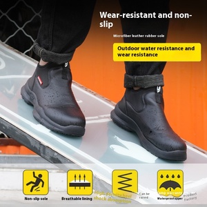 <span class=keywords><strong>Scarpe</strong></span> da Cuoco Super <span class=keywords><strong>Estive</strong></span> Antiscivolo Leggere in Gomma e Pelle Casual per Cucina e Ristorante Senza Lacci Slip-on - Product Image 4