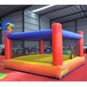 Château gonflable pour enfants de grande taille pour usage commercial en extérieur, cour arrière, ring de boxe gonflable pour enfants, trampoline pour tout-petits, garantie de 3 ans - Product Image 1
