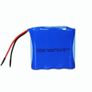 킹콩 브랜드 INR 18650 2s2p 7.4v 4000mAh 리튬이온 배터리팩 무선 오디오용 - Product Image 1
