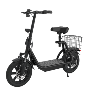 Scooter <span class=keywords><strong>El</strong></span>éctrico X12 Negro de 12 Pulgadas, Bicicleta <span class=keywords><strong>El</strong></span>éctrica de Largo Alcance para Entrega de Comida, Plegable, de Alta Velocidad - Product Image 1
