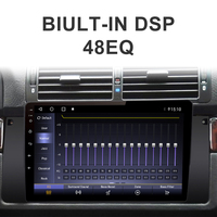Autoradio Écran partagé Audio de voiture Android 12 Navigation pour BMW Série 5 E53 X5 M5 E39 Autoradio Android