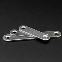 Supports de support d'étagère d'armoire en métal Fixation droite Plaque de jonction Coin plat Code Brace Support Structure triangulaire