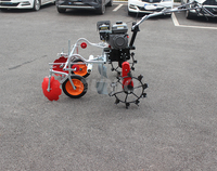 Machine à paillis plastique, film de paillage, machine agricole en plastique, mini motoculteur, machine à paillis plastique