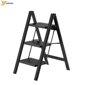 Articles chauds Fer Acier 2,3,4 étapes Noir <span class=keywords><strong>Powerfix</strong></span> Échelle Pliante Multifonctionnelle Escabeau - Product Image 1