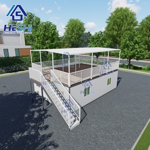 Bán buôn đúc sẵn <span class=keywords><strong>Tiny</strong></span> 20ft 40ft mở rộng container nhà prefab vận chuyển nhà phòng tắm Granny phẳng - Product Image 1