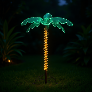 4ft 189-lumière 31V 6W cocotier jardin lumières décoration élégant extérieur jardin arbre éclairage - Product Image 2