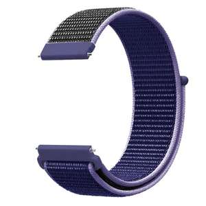 Nylon <span class=keywords><strong>Loop</strong></span> Armband für Garmin Forerunner 255/265M/245/645/158/Venu 2Plus/Vivoactive 5/4/<span class=keywords><strong>3</strong></span> Smartwatch - Product Image 3