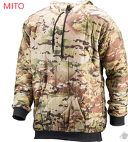 Sweat à capuche MITO Manufacturing Woobie, adapté à la chasse en plein air, au bureau et à la maison, en nylon imperméable pour l'entraînement en extérieur