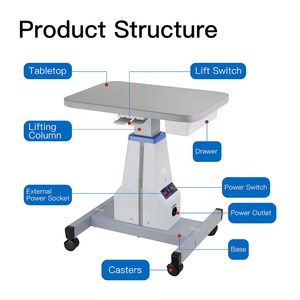 ET-20 Di Động Di Động Thiết Bị Y Tế Nhãn Khoa Cơ Giới Bảng Nhãn Khoa Nâng Điện Bảng Cho Quang Học Cụ - Product Image 3
