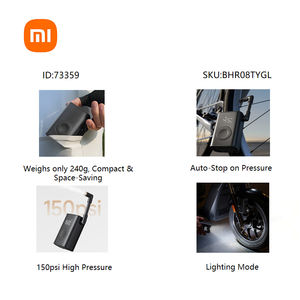 <span class=keywords><strong>Compresor</strong></span> de Aire Eléctrico Portátil Compacto <span class=keywords><strong>Xiaomi</strong></span> Mijia con Monitor de Presión de Neumáticos y Construcción de Plástico - Product Image 3