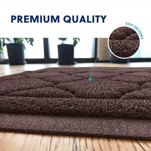 <span class=keywords><strong>Bulk</strong></span> Supply PVC Katzen toilette Matte XXL Größe Streu kontrolle Urins icher Heimgebrauch Katzenstreu matten - Product Image 4