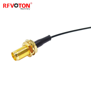 스마 커넥터 케이블 U.FL/ufl/MHF to RP SMA 여성 잭 벌크 헤드 피그 테일 1.13mm 1.37mm/081 Rf 동축 케이블 점퍼 20cm - Product Image 5