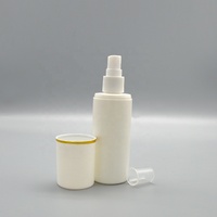 Flacon pulvérisateur jetable en PE de 30 ml et 100 ml – Contenant vide en plastique durable pour liquides de voyage et emballages d'articles hôteliers