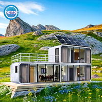 Villa Capsule Conteneurisée Moderne, Séismiquement Résistante et Aérée pour Camping de Vacances en Zone Scénique et Extérieur