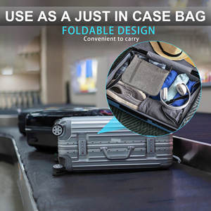 Sac de voyage pliable Mkw3118 <span class=keywords><strong>en</strong></span> polyester 600D, grande capacité, pour le sport, la gym, les voyages, résistant à l'eau, design pour une nuit - Product Image 2