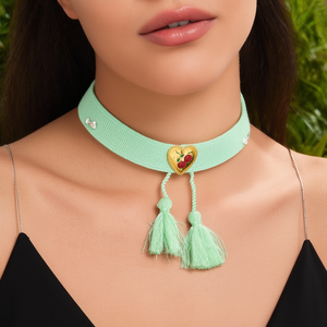 Collier ras du cou tendance E350-B220-0407DL - Product Image 3