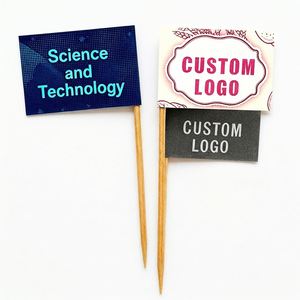 Custom Handheld Stick International Flag Logo Printed Toothpick Flag Sticks 12 X <b>18</b> in Custom Flag - Product Image 1