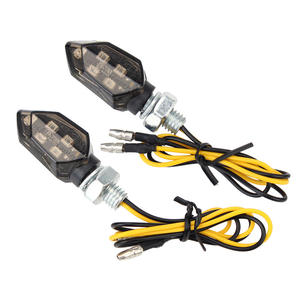 Luz Trasera LED Universal Mini de 12V para Motocicleta, Color Ámbar, 5 Lentes de Plástico, Repuesto - Product Image 5
