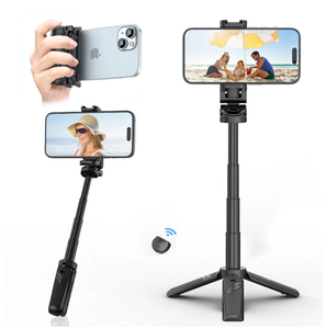 10Cm Mini Có Thể Gập Lại Túi Ảnh Tự Sướng Stick Ulanzi Mở Rộng Grip Tripod JJ02 JJ-02 Chuyên Nghiệp Clip Cho Iphone Với Điện Thoại Clip - Product Image 2