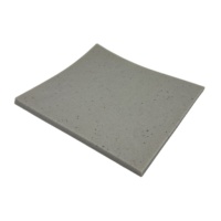 Tapis de yoga confortable gris en mousse à cellules ouvertes haute densité / semelles en éponge avec service de découpe personnalisée
