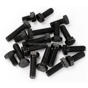 Thép carbon đen Hex đầu bu lông DIN 933, lớp 8.8 | ốc vít cường độ cao (M12-M36) - Product Image 1