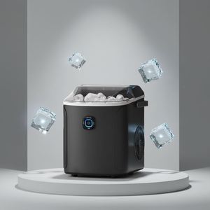 Máquina para Hacer Cubitos de Hielo Instantáneos, Eléctrica, de Plástico Inteligente para Cocina, 220V, Mini, 2025, Alta Calidad, China - Product Image 2