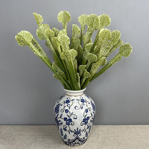 YOPIN-3793 mềm nhựa màu xanh lá cây nhà máy nhân tạo sarracenia bất động cảm ứng nepenthes Pitcher nhà máy - Product Image 2