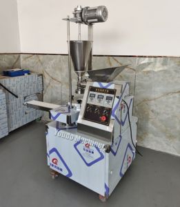 Máy làm bánh bao hình tròn thương mại, máy làm bánh bao nhỏ, máy làm bánh bao hấp nhân thịt với bộ phận lõi động cơ - Product Image 6