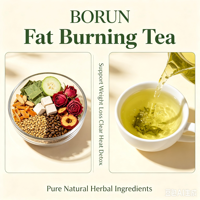 Teh Bunga Pembakar Lemak 50g5g*10 kantong Membantu Penurunan Berat Badan, Menghilangkan Panas, Menyejukkan Musim Panas, Melembapkan Usus, Memperlancar Buang Air Besar, Meningkatkan Kesehatan