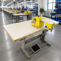 Machine à coudre industrielle à double point de surjet pour vêtements, lingerie et culottes, avec fonctions plissage et point de surjet RN-P81A