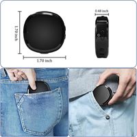 Lecteur MP3 miniature Z13 avec collier pendentif, interface USB, enregistreur vocal numérique, enregistreur audio à un clic, musique activée par la voix, WAV